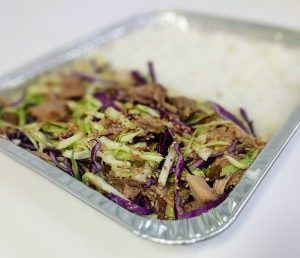 jalua pork with cabbage and rice